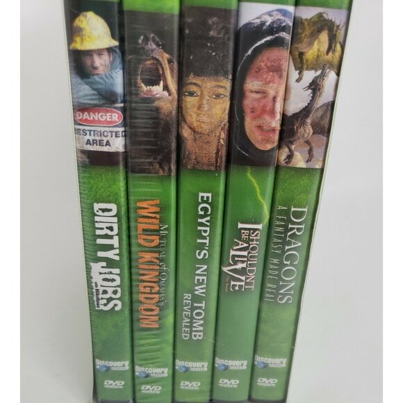 Discovery Channel 5 DVD Set Documentary Dragons Wild Animal Kingdom Vol 3 2006 - Picture 2 of 7